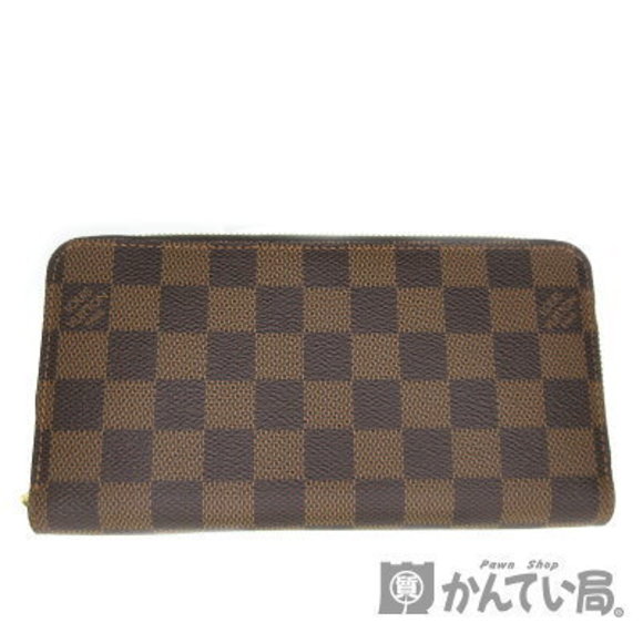 Louis Vuitton Zippy Wallet Damier Ebene Brown Louis Vuitton - Picture 1 of 6